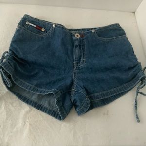 New no tag Tommy Hilfiger Jean Shorts Tie sides size 1